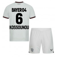 Bayer Leverkusen Odilon Kossounou #6 Bortatröja Barn 2023-24 Kortärmad (+ Korta byxor)